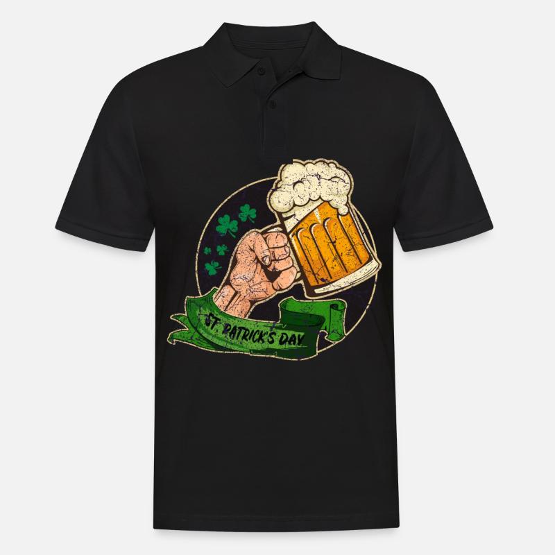 Saint Patrick - Polo Homme - noir