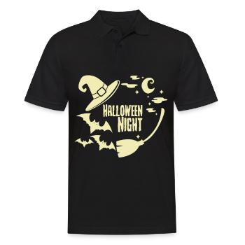 Halloween - Polo Homme - noir - Devant - Kai (181cm)