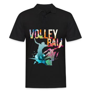 Volley-ball - Polo Homme - noir - Devant - Kai (181cm)