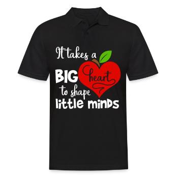 Teacher Teacher Gift Lecturer Lecturer Sweet Shirt - Men's Polo Shirt - black - Front - Kai (181cm)
