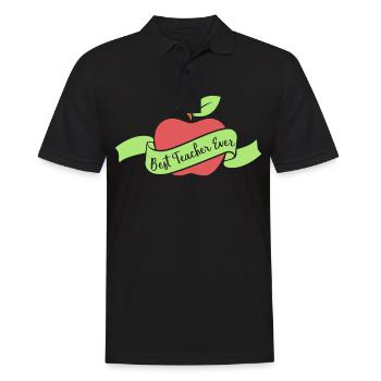 Enseignant Enseignant Cadeau Conférencier Conférencier Sweet Shirt - Polo Homme - noir - Devant - Kai (181cm)