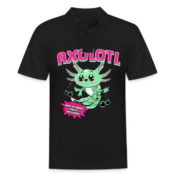 Axolotl - Polo Homme - noir - Devant - Kai (181cm)