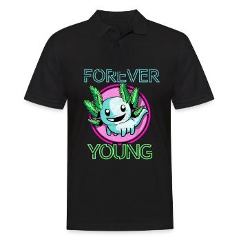 Axolotl - Polo Homme - noir - Devant - Kai (181cm)
