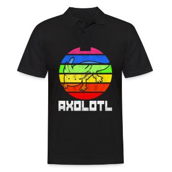 Axolotl - Polo Homme - noir - Devant - Kai (181cm)