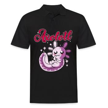 Axolotl - Polo Homme - noir - Devant - Kai (181cm)