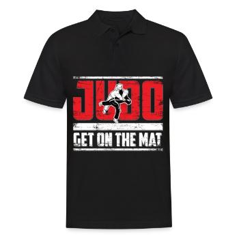 judo - Polo Homme - noir - Devant - Kai (181cm)