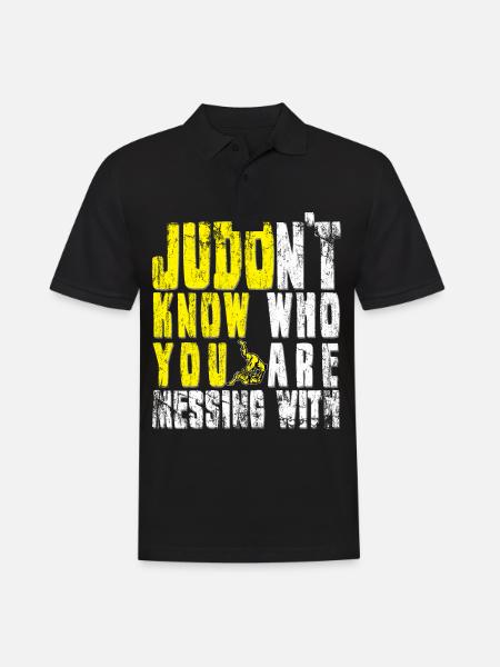 judo - Men's Polo Shirt - black