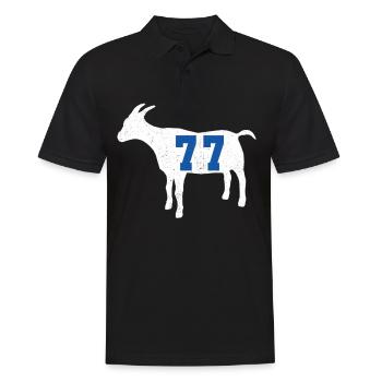 Basketball Streetball Bball Doncic cadeau de chèvre - Polo Homme - noir - Devant - Kai (181cm)