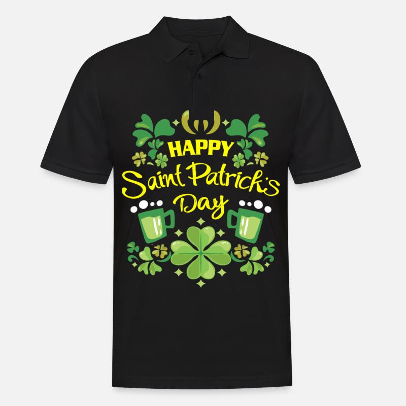 Saint Patrick - Polo Homme - noir