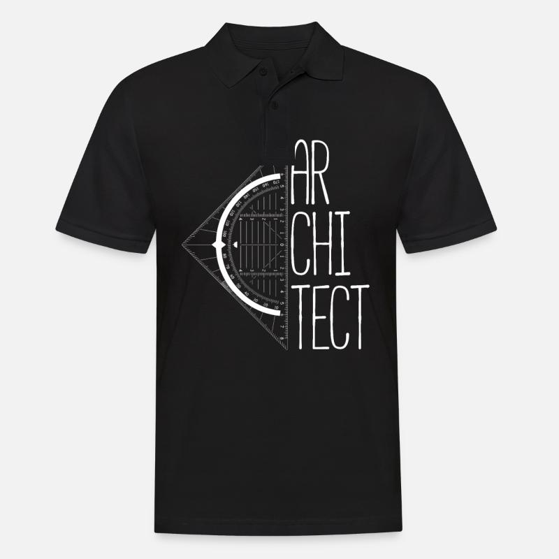Architecte architecte architecte - Polo Homme - noir