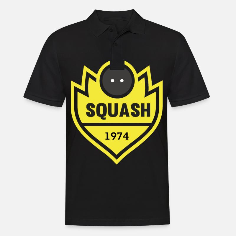 SQUASH - Polo Homme - noir