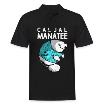 Vaches de mer - Polo Homme - noir - Devant - Kai (181cm)