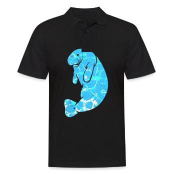Vaches de mer - Polo Homme - noir - Devant - Kai (181cm)