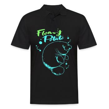 Vaches de mer - Polo Homme - noir - Devant - Kai (181cm)
