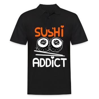 Sushi Go Reis Japan Tokio Miso Nigiri Maki Udon - Männer Poloshirt - Schwarz - Vorne - Kai (181cm)