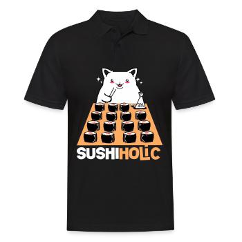 Sushi Go Reis Japan Tokio Miso Nigiri Maki Udon - Männer Poloshirt - Schwarz - Vorne - Kai (181cm)