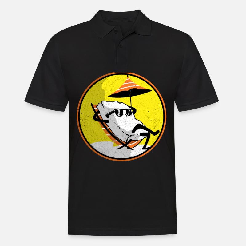 Sushi - Männer Poloshirt - Schwarz