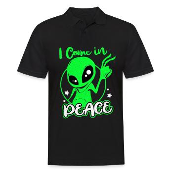 Aliens - Polo Homme - noir - Devant - Kai (181cm)