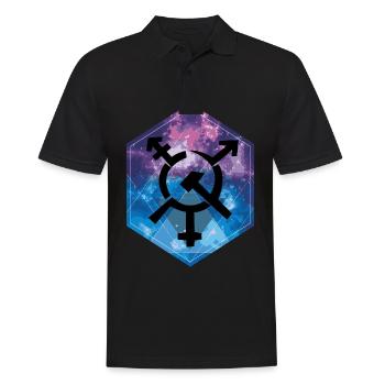 Kommunismus Lenin Marx Klassenkampf Sozial - Männer Poloshirt - Schwarz - Vorne - Kai (181cm)