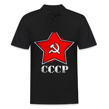Kommunismus Lenin Marx Klassenkampf Sozial - Männer Poloshirt - Schwarz - Vorne - Kai (181cm)