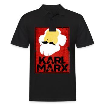 Kommunismus Lenin Marx Klassenkampf Sozial - Männer Poloshirt - Schwarz - Vorne - Kai (181cm)
