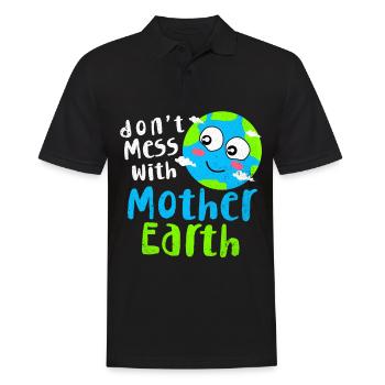 Jour de la Terre - Polo Homme - noir - Devant - Kai (181cm)