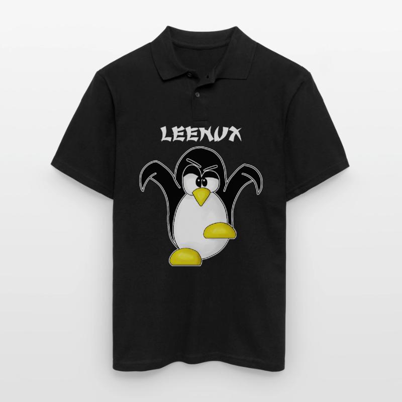 Linux Computer Nerd Geek Informatik Admin Geschenk Männer Poloshirt
