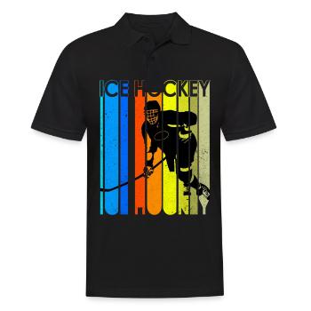 Hockey sur glace - Polo Homme - noir - Devant - Kai (181cm)