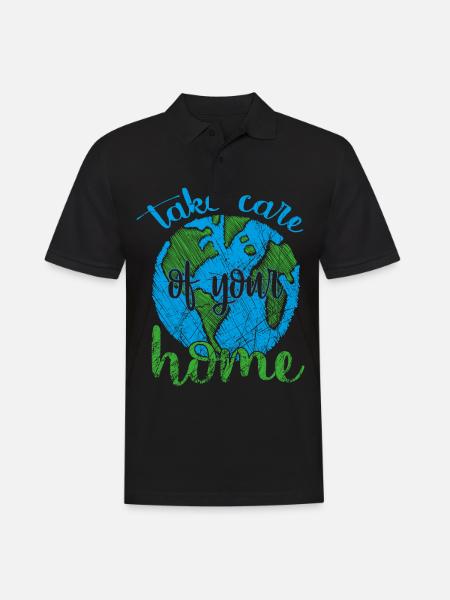 Earth Day - Earth Day - Men's Polo Shirt - black