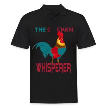 Poulet poulet poussin - Polo Homme - noir - Devant - Kai (181cm)
