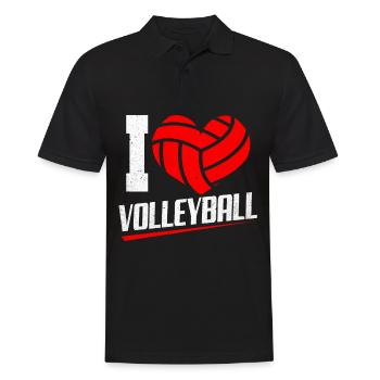 Volley-ball - Polo Homme - noir - Devant - Kai (181cm)