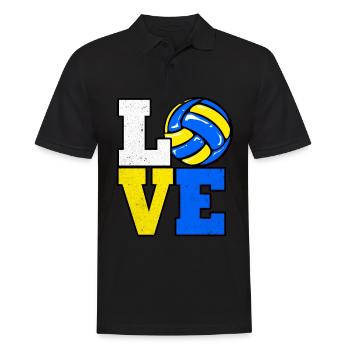 Volley-ball - Polo Homme - noir - Devant - Kai (181cm)