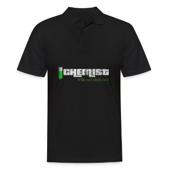 Chimie chimie science - Polo Homme - noir - Devant - Kai (181cm)