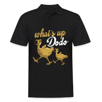 Dodo - Men's Polo Shirt - black - Front - Kai (181cm)