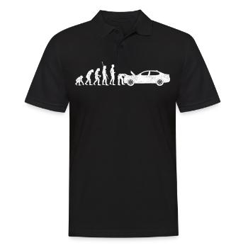 Cadeau de mécanicien automobile Tournevis pour voiture Evolution - Polo Homme - noir - Devant - Kai (181cm)
