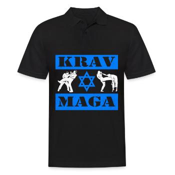 Krav Maga - Polo Homme - noir - Devant - Kai (181cm)