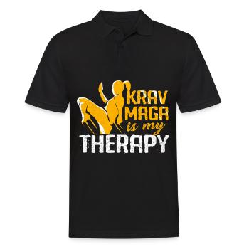 Krav Maga - Polo Homme - noir - Devant - Kai (181cm)