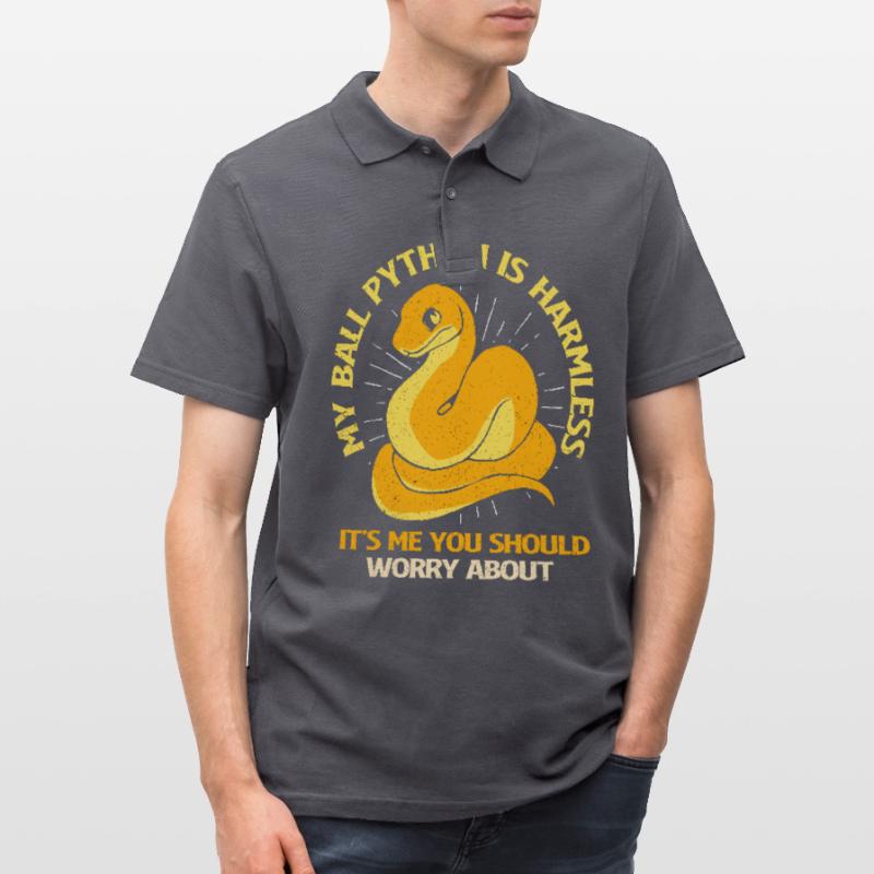 Python Men's Polo Shirt