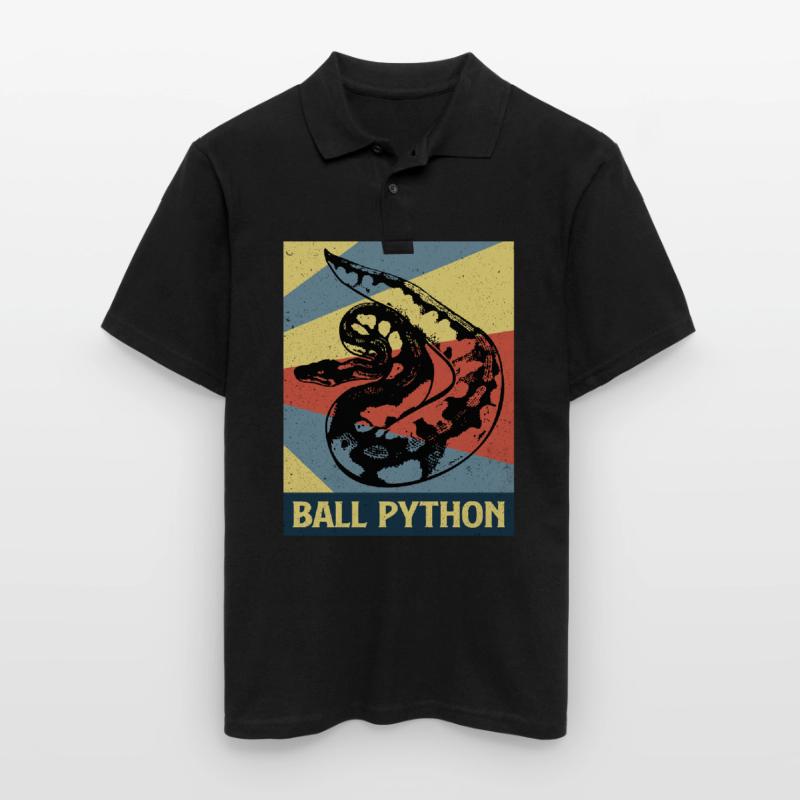 Python Men's Polo Shirt