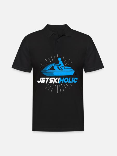 Jet ski - Men's Polo Shirt - black