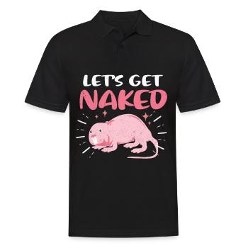 Sand puppy - Men's Polo Shirt - black - Front - Kai (181cm)