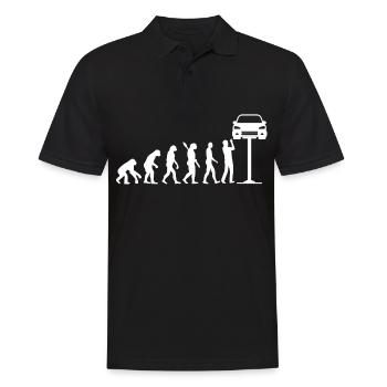 Cadeau de tournevis de voiture Mechanic Evolution - Polo Homme - noir - Devant - Kai (181cm)