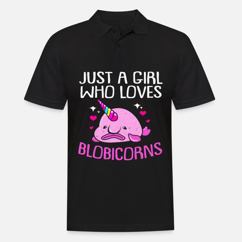 Blobfisch - Polo Homme - noir
