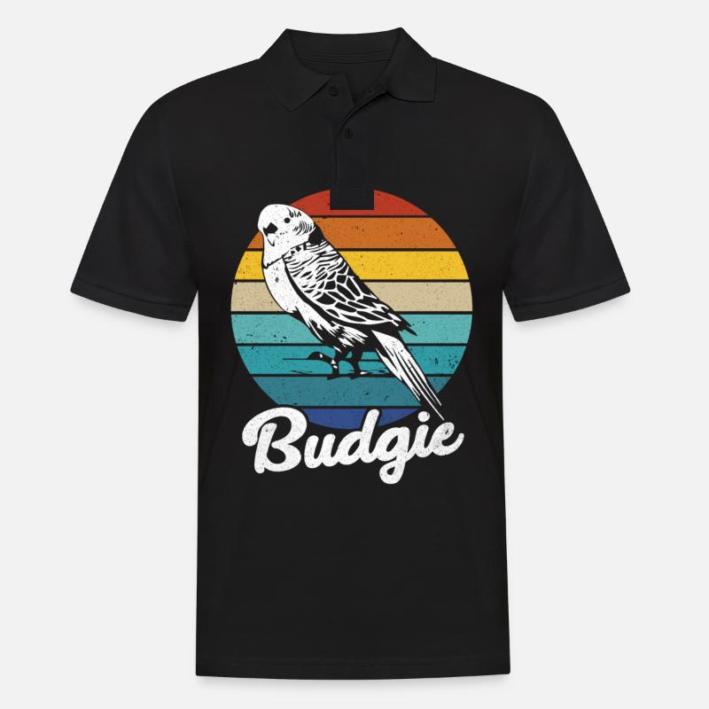 Perruche - Polo Homme - noir