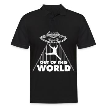 Don de l'équipe de formation Ufo du gardien de but de handball - Polo Homme - noir - Devant - Kai (181cm)