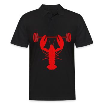 Hummer - Männer Poloshirt - Schwarz - Vorne - Kai (181cm)