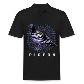 Dove - Men's Polo Shirt - black - Front - Kai (181cm)
