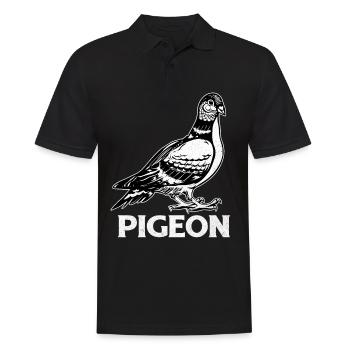 Dove - Men's Polo Shirt - black - Front - Kai (181cm)