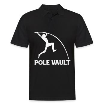 Saut à la perche - Polo Homme - noir - Devant - Kai (181cm)