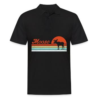 L’orignal - Polo Homme - noir - Devant - Kai (181cm)